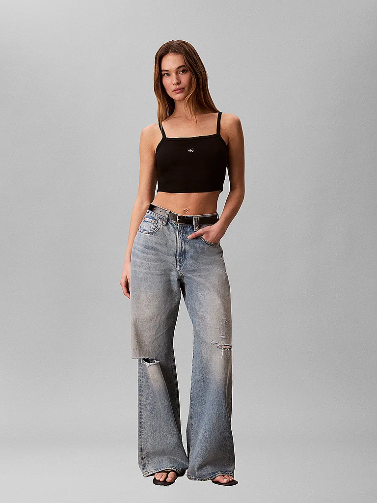 Calvin Klein Jeans Top Black Size XL 6